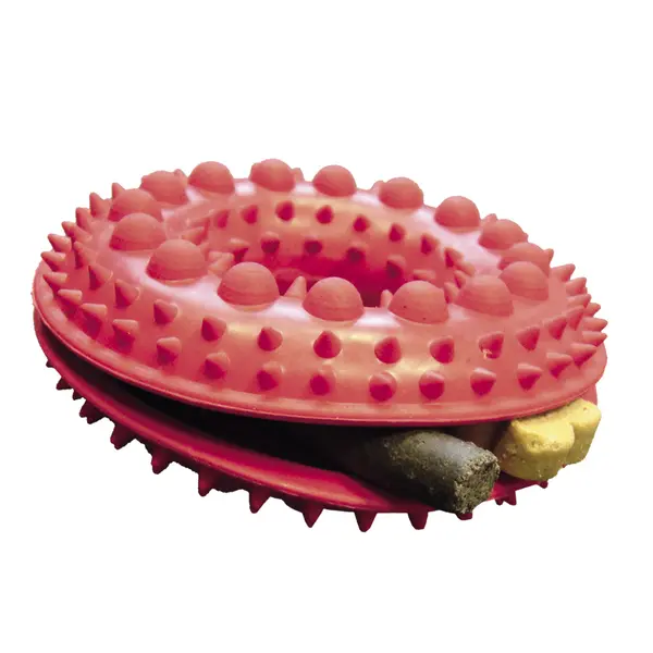 Nobby Rubber snackring with spikes - ринг с отвори за лакомства -  Ø 10,5  см