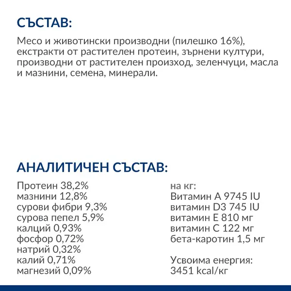 Hill's PRESCRIPTION DIET Metabolic Weight Management - лечебна суха храна за котки с наднормено тегло, с пилешко
