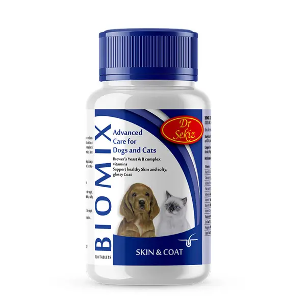 Semaco BIOMIX - За здрава, бляскава и красива козина - за кучета и котки - 100 таблетки