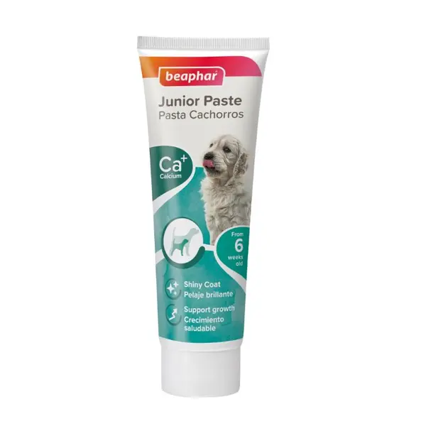 Beaphar Duo Active Junior Paste - Мултивитаминна паста за подрастващи кученца - 100 гр