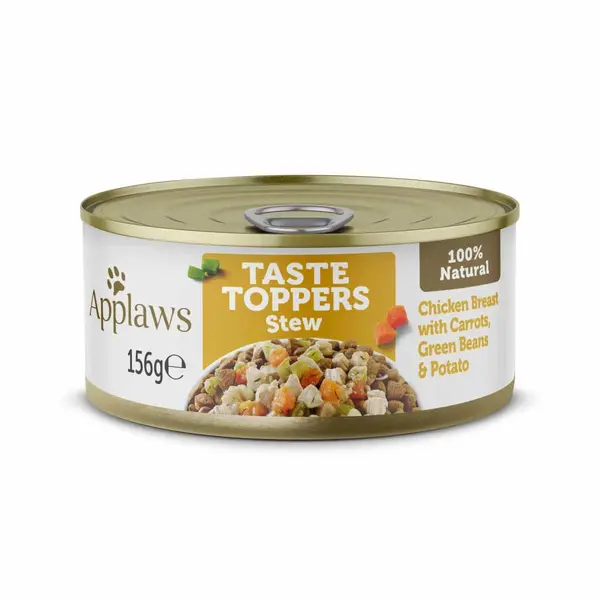 Applaws Chicken Breast With Carrot, Green Beans & Potato - Пилешка яхния с моркови, зелен фасул и картофи - 156g