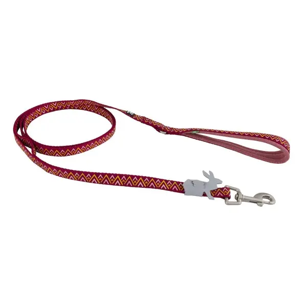 Hurtta RAZZLE ECO Standard Leash - повод за куче, ЧЕРВЕН, 180 см / 15 мм