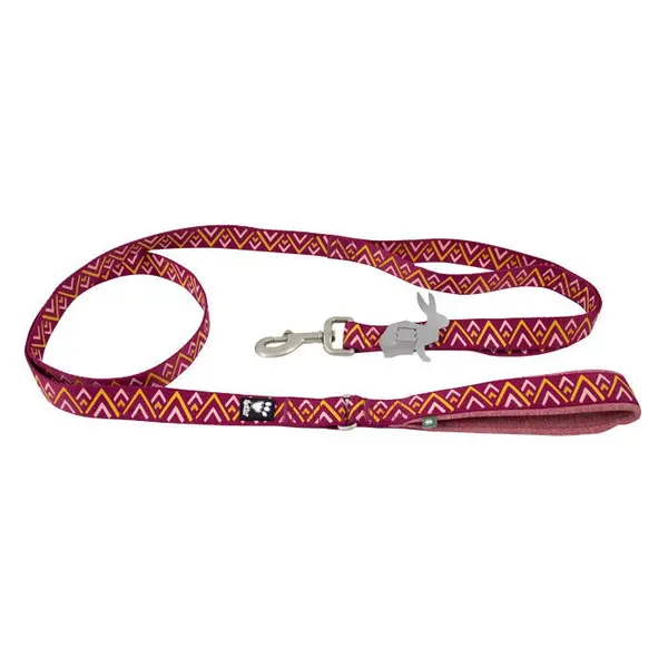 Hurtta RAZZLE ECO Standard Leash - повод за куче, ЧЕРВЕН, 180 см / 15 мм
