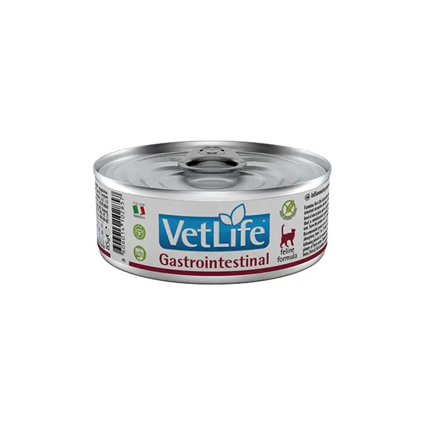Farmina Vet Life Feline Gastrointestinal - Пълноценна диетична храна за котки при храносмилателни разстройства 85гр