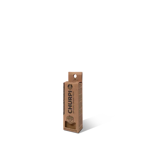 CHURPI Natural Dog Snack Small - Натурално дентално лакомство за кучета от мини породи, 7-9 см, 33 гр