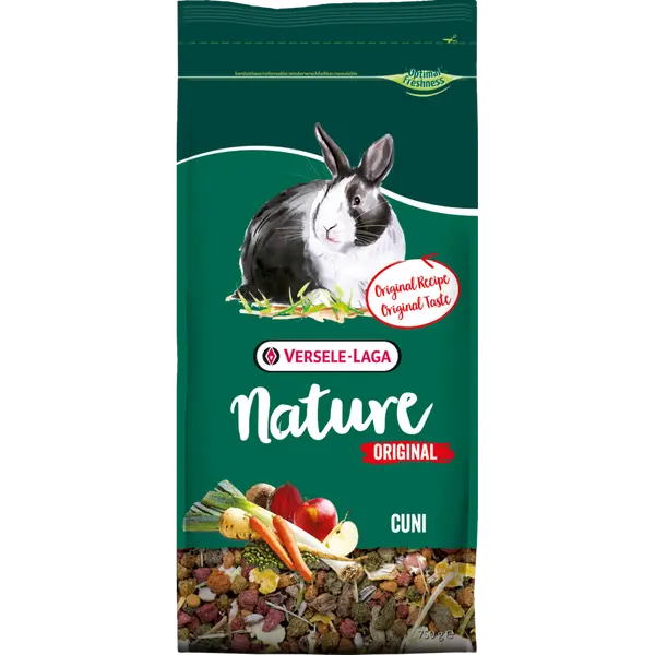 Nature Original Cuni - Разнообразен, богат на влакнини микс за зайци (джудже) - различни разфасовки