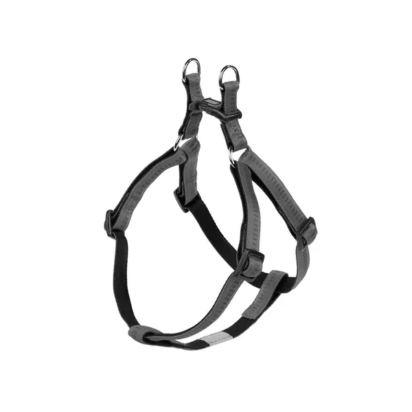 Nobby Soft Grip Harness - нагръдник за кучета, тъмно сив цвят, различни размери-40-56 см./15 мм.
