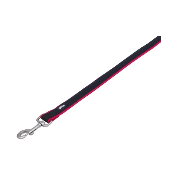 Nobby Mesh Preno Leash - повод за кучета, червен цвят, различни размери-120 см./ 25-35 мм.