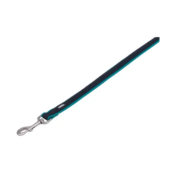 Nobby Mesh Preno Leash - повод за кучета, цвят тюркоаз, различни размери-120 см./ 15-20 мм.