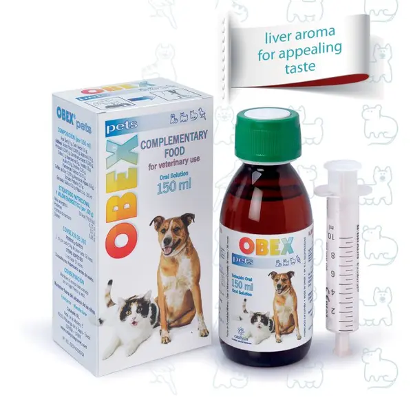 OBEX Pets - При наднормено тегло при кучета и котки - сироп 150 мл