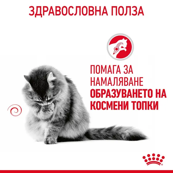 ROYAL CANIN CARE HAIRBALL IN JELLY - храна за котки в зряла възраст, склонни към образуване на космени топки – пауч парченца в желе