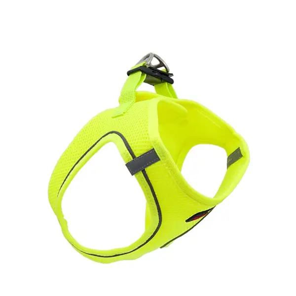 Dubex AIR MESH Harness - нагръдник за кучета, цвят жълт неон, различни рамери-L 42-54см/48-54см.