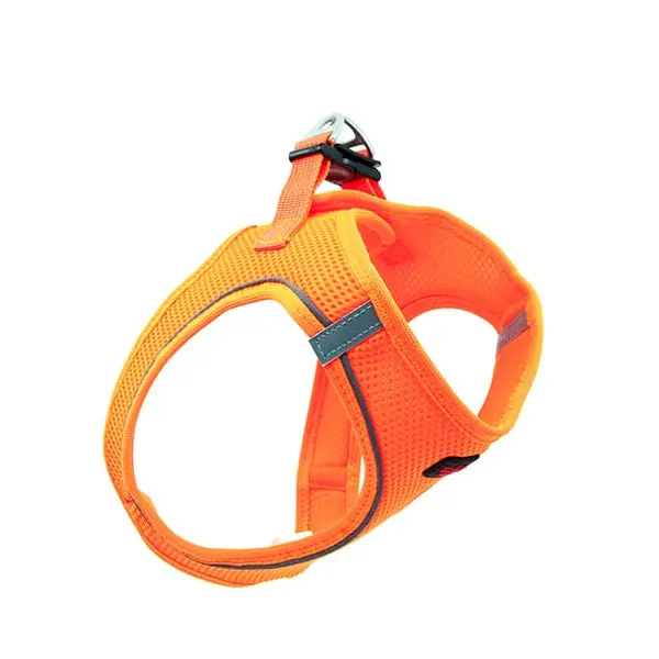 Dubex AIR MESH Harness - нагръдник за кучета, оранжев, различни рамери-XS 28-30см./32-36см.