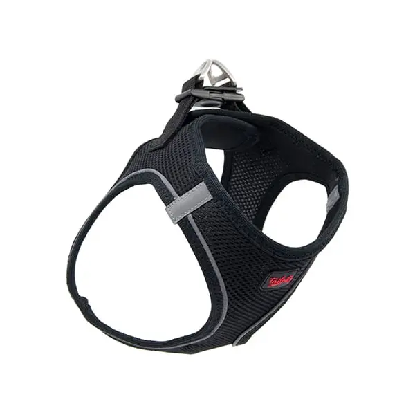 Dubex AIR MESH Harness - нагръдник за кучета, черен цвят, различни рамери-3XS 20-24см./24-28см
