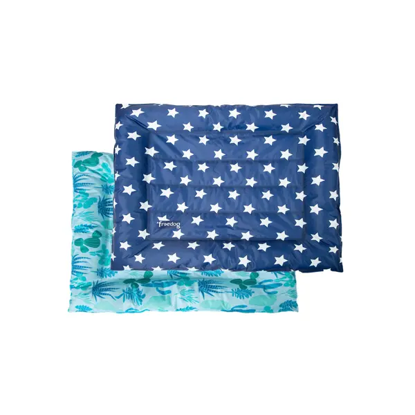 FreeDog Cooling Cushion Sky - охлаждащо легло -76 х 91 см-Кактус