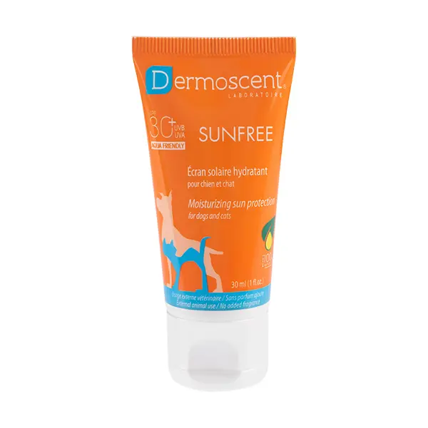 Dermoscent  SunFREE SPF30+ for dogs and cats 30 ml - Слънцезащитен крем за кучета и котки UV 30+