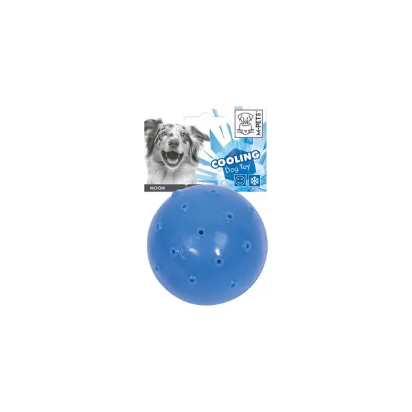 M-pets - Cooling dog toy MOON - Охлаждаща играчка за куче Топка 17 см