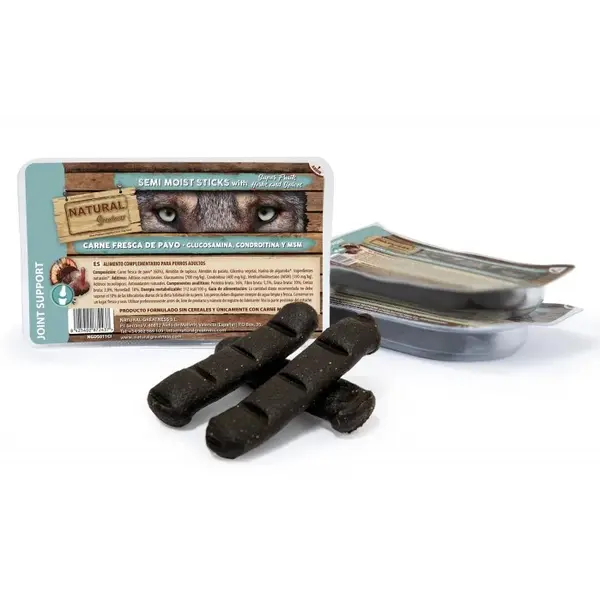 Natural Greatness Semi Moist Stick Joint Support - Полувлажни лакомства за кучета за стави и сухожилия - 35 гр