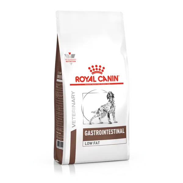 Royal Canin Gastro Intestinal Low Fat - лечебна храна за кучета за регулиране на липидния метаболизъм при случаите на хиперлипидемия