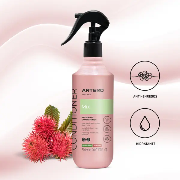 Artero Mix Conditioner Spray - двуфазен балсам за след изкъпване, с или без отмиване, подпомага разресването, 300mL