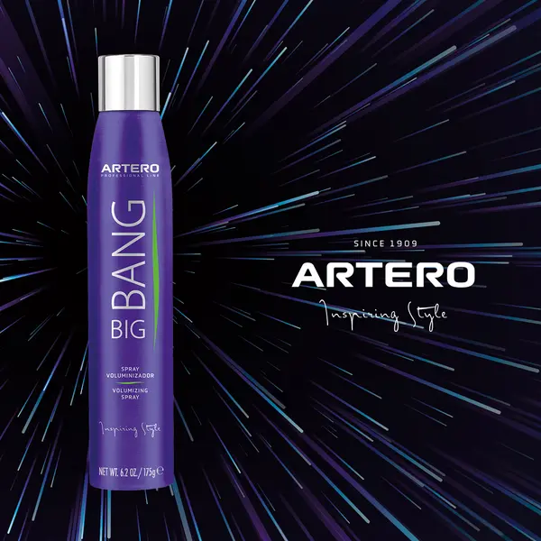 Artero Big Bang - спрей за обем; използва се на сухо, 300 mL