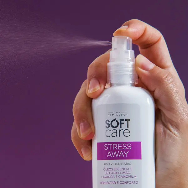 Soft Care Stress Away - Спрей за намаляване на стреса, 100 мл