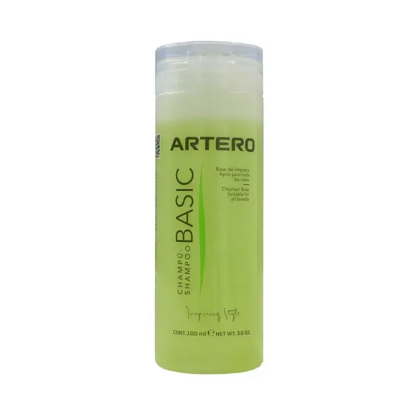 Artero Shampoo Basic - Шампоан за първо изкъпване при много мръсни кучета, 100 ML