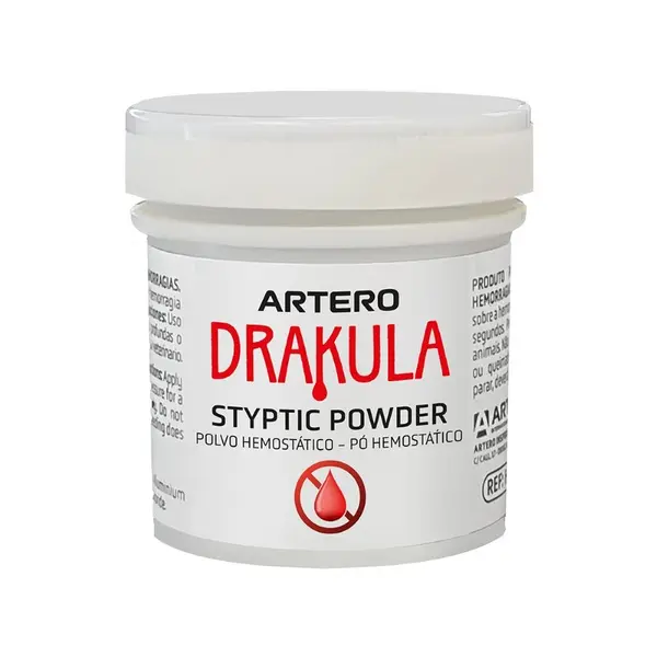Artero Styptic Powder Drakula - Кръвоспираща пудра за употреба при кучета, 11.3 ГР