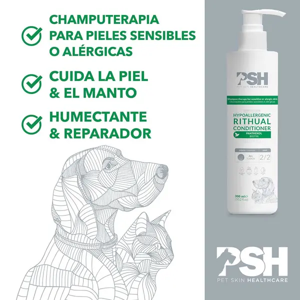 PSH Hypoallergenic Балсам - Хипоалергенен балсам, 300 мл