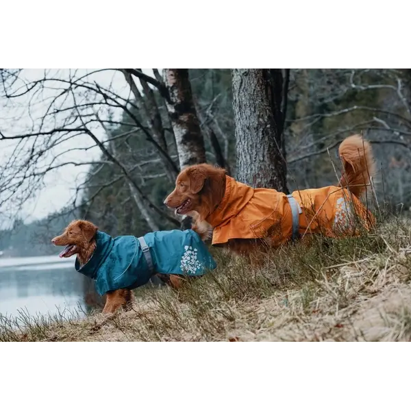 Hurtta Monsoon Coat - дъждобран за куче - син