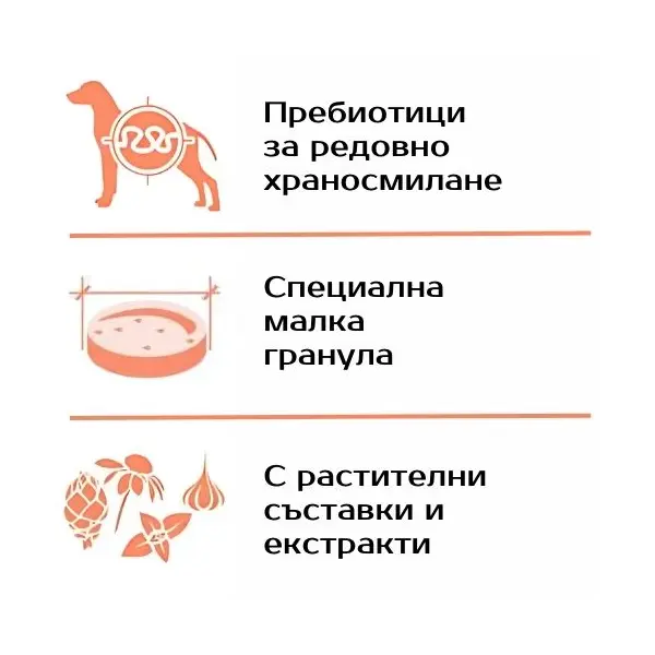 Monge Extra Small Adult Monoprotein Salmon with Rice - Пълноценна суха храна за кучета в зряла възраст от миниатюрните породи със сьомга и ориз - 800 г