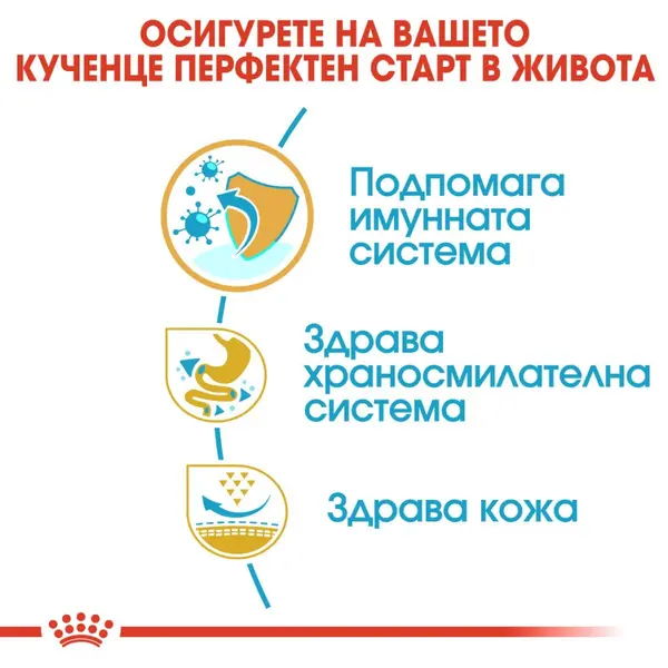Royal Canin French Bulldog Puppy - суха храна за подрастващи кучета порода френски булдог на възраст от 1 до 12 месеца - 1 кг