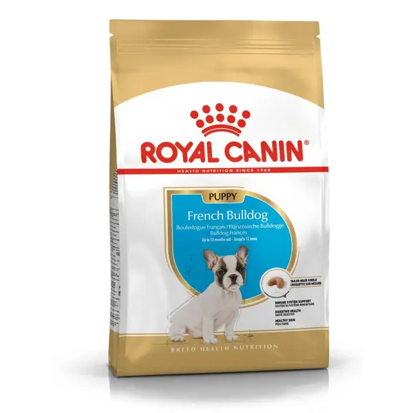 Royal Canin French Bulldog Puppy - суха храна за подрастващи кучета порода френски булдог на възраст от 1 до 12 месеца - 1 кг