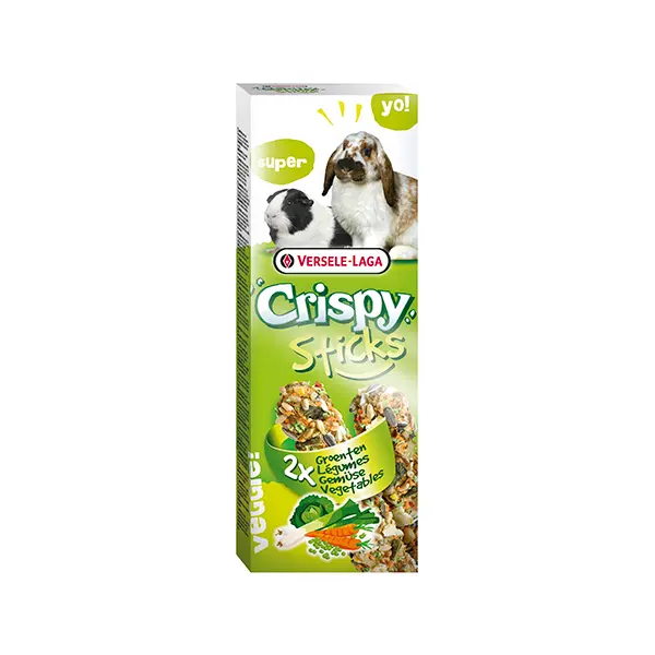 Versele-Laga Sticks Rabbits-Guinea Pigs Vegetables – стик за зайци и морски свинчета със зеленчуци - 110 гр