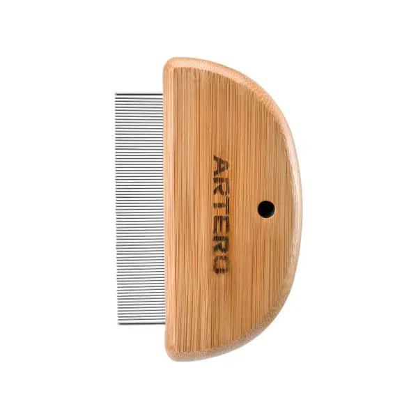 Artero Chippy - Oval Extra Fine Pin Comb - Гребен за премахване на бълхи, удобен за около очите