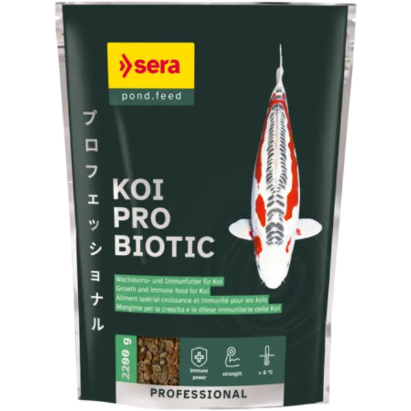 sera Koi All Seasons Professional Probiotic - храна с пробиотични бактерии за Кои, 500 г