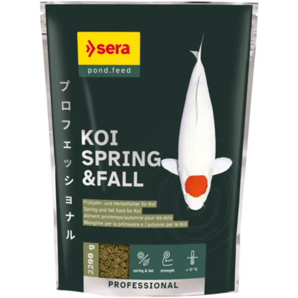 sera Koi Professional Spring & Fall (пролет/есен), 2 200 г