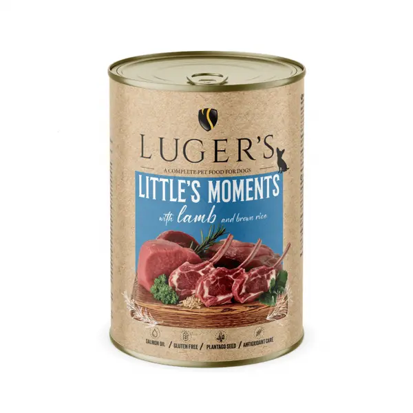 Luger`s  Dog храна за дребни породи кучета с агне и кафяв ориз, 400 г
