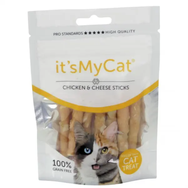 Its my dog It`s My Cat лакомство за котки, солети с пилешко и сирене, 50 г