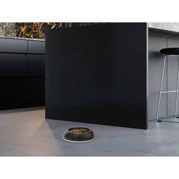 Savic Delice 2 Marble купа за храна и вода, 0.6л - Тъмен мрамор