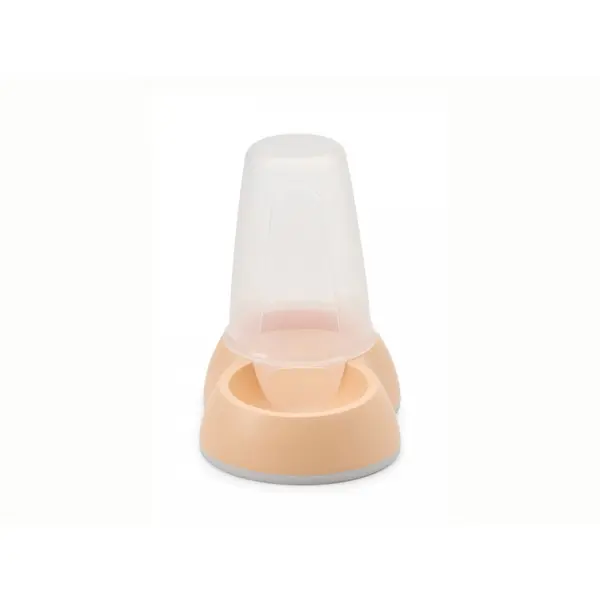 Savic  Small Loop Food Dispenser - диспенсер за суха храна 0.7 л, цвят праскова, 21 х 14 х 18 см