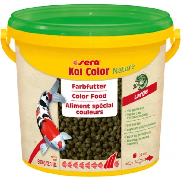 sera Koi Color Nature Large, 3 800 мл