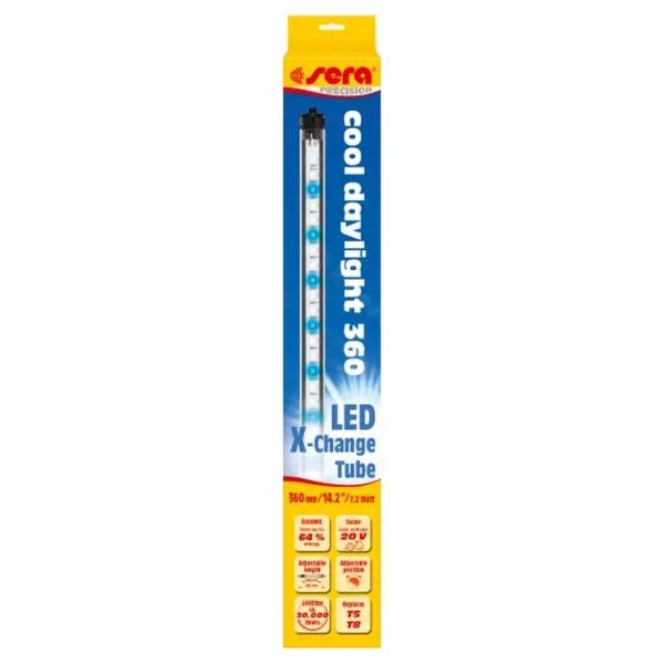 sera LED cool daylight 360, 360мм, 7.2W, 392lm, клас А