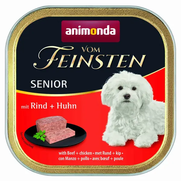 Animonda Von Feinsten Senior говеждо + пиле, пастет - 150 г