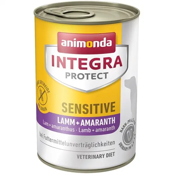 Integra   Protect Sensitive с агнешко и амарант, 400 гр