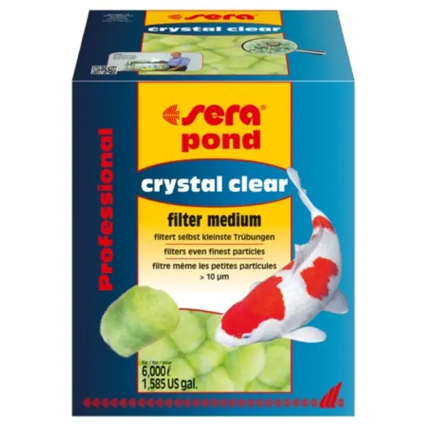 sera crystal clear Professional 350 г за езеро - премахва мътността