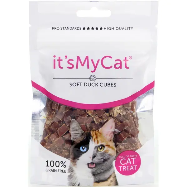 Its my dog It's My Cat Duck Soft Cubes Grain Free - меки кубчета патешко 50 г, без зърно