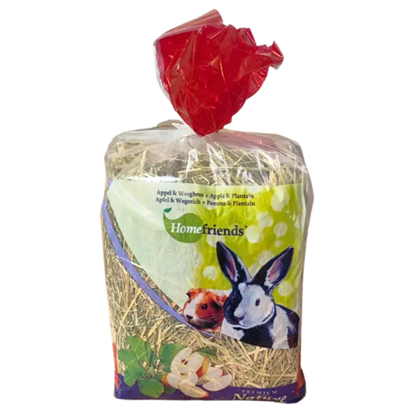 Homefriends  ливадно сено с билки, ябълка и живовляк, 500 гр