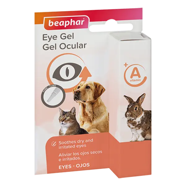 Beaphar  Eye Gel Ocular - овлажняващ и витализиращ гел за очи за кучета, котки и зайци, 5мл
