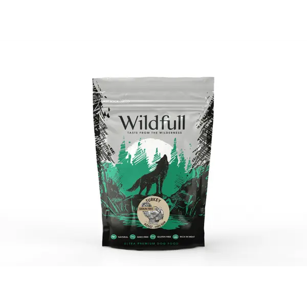 Wildfull  Dog Turkey Mini Size - за кучета от мини породи, пуйка 500 г